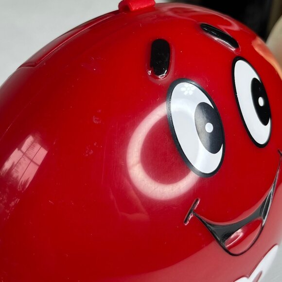 M&M Candy Dispenser Vintage Collectible Red Hand Waving Design - Picture 7 of 9